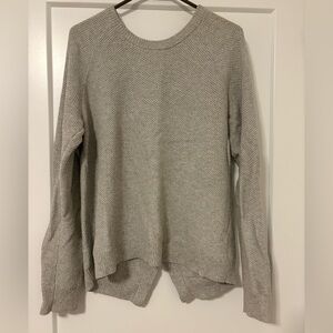 Madewell Light Gray Women's Crew Neck Sweater